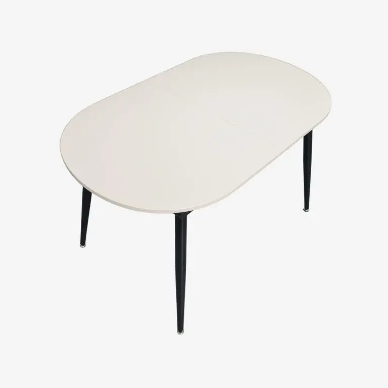 Стол раскладной Evelin DT-533R B (White/Black) - 3