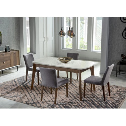 Стол Fabrik Home Doren 164x82 (White)