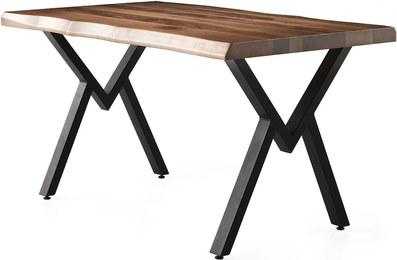 Стол Fabrik Home Pera PM-1401 (Орех/Черный)