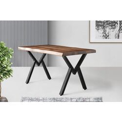 Стол Fabrik Home Pera PM-1401 (Орех/Черный) Thumb