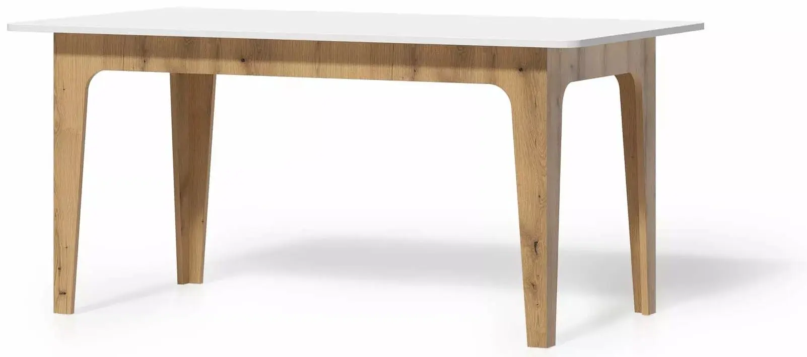 Стол раскладной Fabrik Home Crown (Белый Ясень/Дуб Эвок)