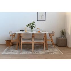 Стол раскладной Fabrik Home Crown (Белый Ясень/Дуб Эвок) Thumb