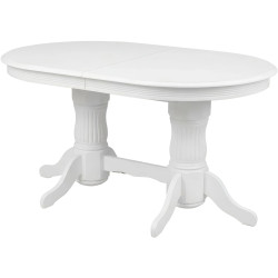 Masa extensibila Fabrik Home Elegance Oval 160/280x100 (White) Thumb