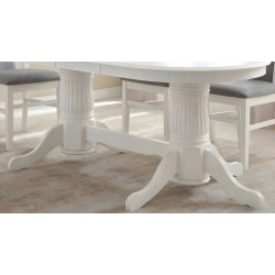 Masa extensibila Fabrik Home Elegance Oval 160/280x100 (White) Thumb