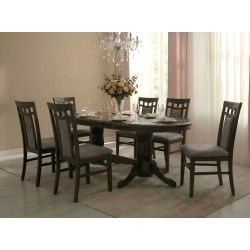 Masa extensibila Fabrik Home Elegance Oval 160/280x100 (Wenge)