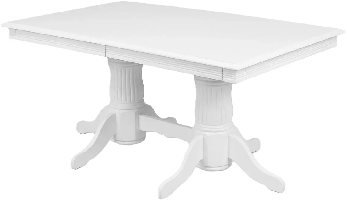 Стол раскладной Fabrik Home Elegance Прямоугольник 160/280x100 (Белый)