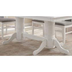 Стол раскладной Fabrik Home Elegance Прямоугольник 160/280x100 (Белый) Thumb