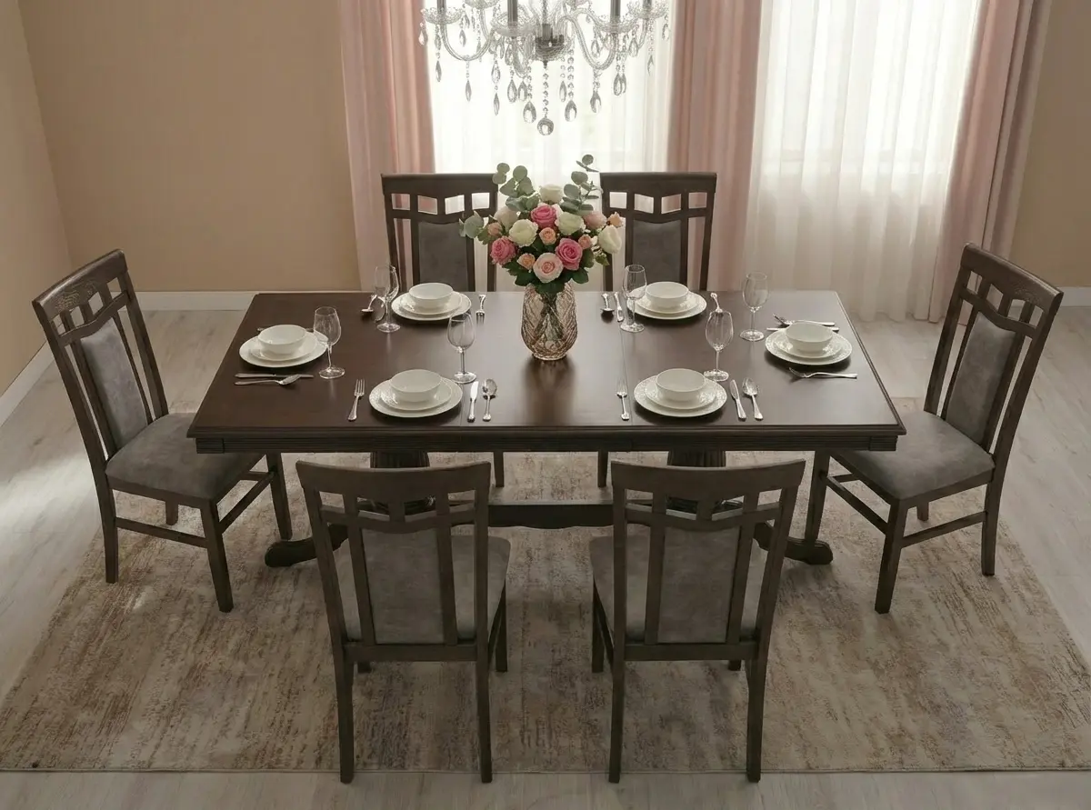 Masa extensibila Fabrik Home Elegance Dreptunghi 160/280x100 (Wenge)