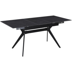 Стол раскладной Fabrik Home Mils 130/170x80 (Чёрный) Thumb