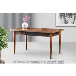 Стол раскладной Fabrik Home Mira MA-1221 (Орех/Антрацит) Thumb