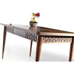 Стол раскладной Fabrik Home Mira MA-1221 (Орех/Антрацит) Thumb