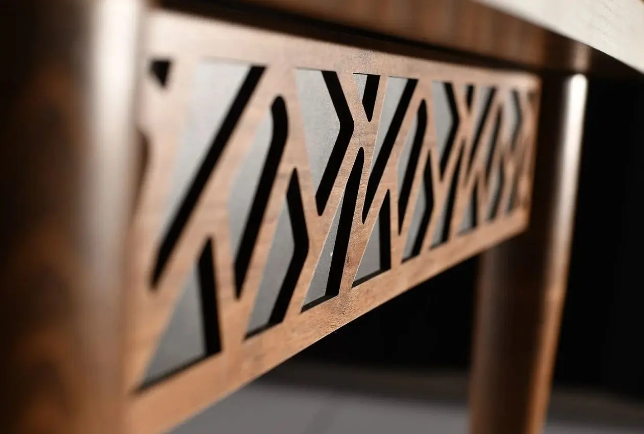 Стол раскладной Fabrik Home Mira MA-1221 (Орех/Антрацит)