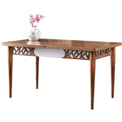 Masa extensibila Fabrik Home Mira MA-1223 (Walnut/White) Thumb