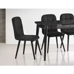 Masa extensibila Fabrik Home Necoline Retro RM-1194 (Aspect Marmura Neagra/Negru) Thumb