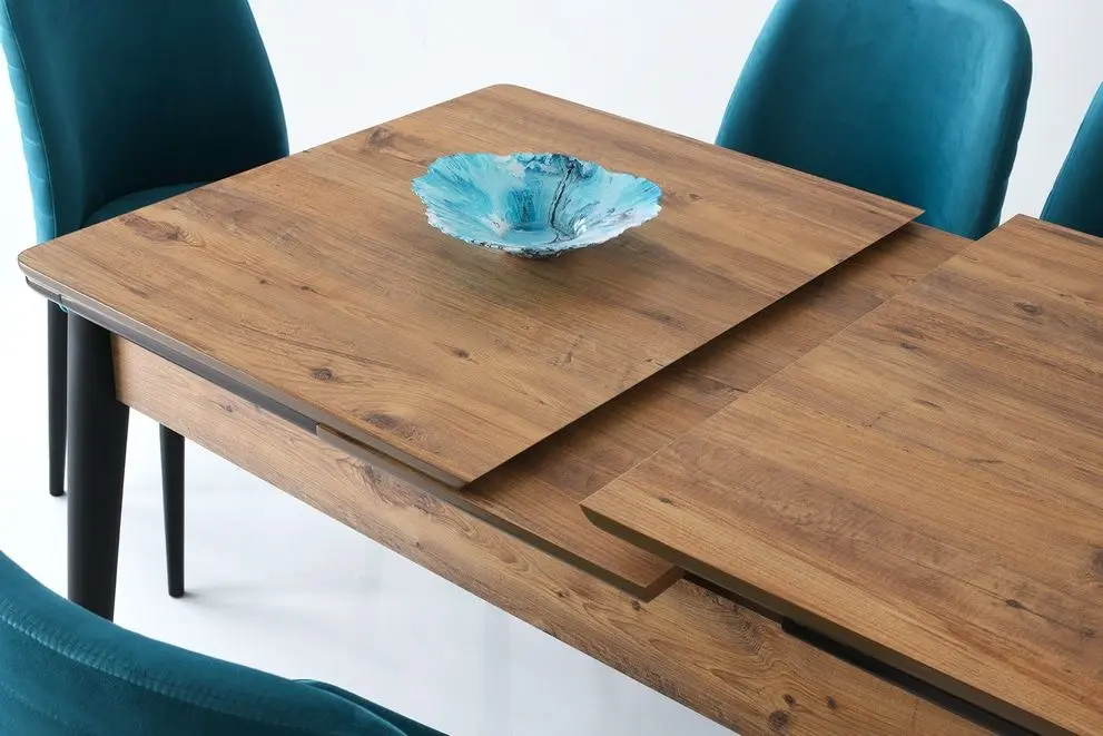 Стол раскладной Fabrik Home Necoline Sigma SG-991 (Атлантическая Сосна/Чёрный) - 2