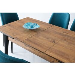 Стол раскладной Fabrik Home Necoline Sigma SG-991 (Атлантическая Сосна/Чёрный) Thumb