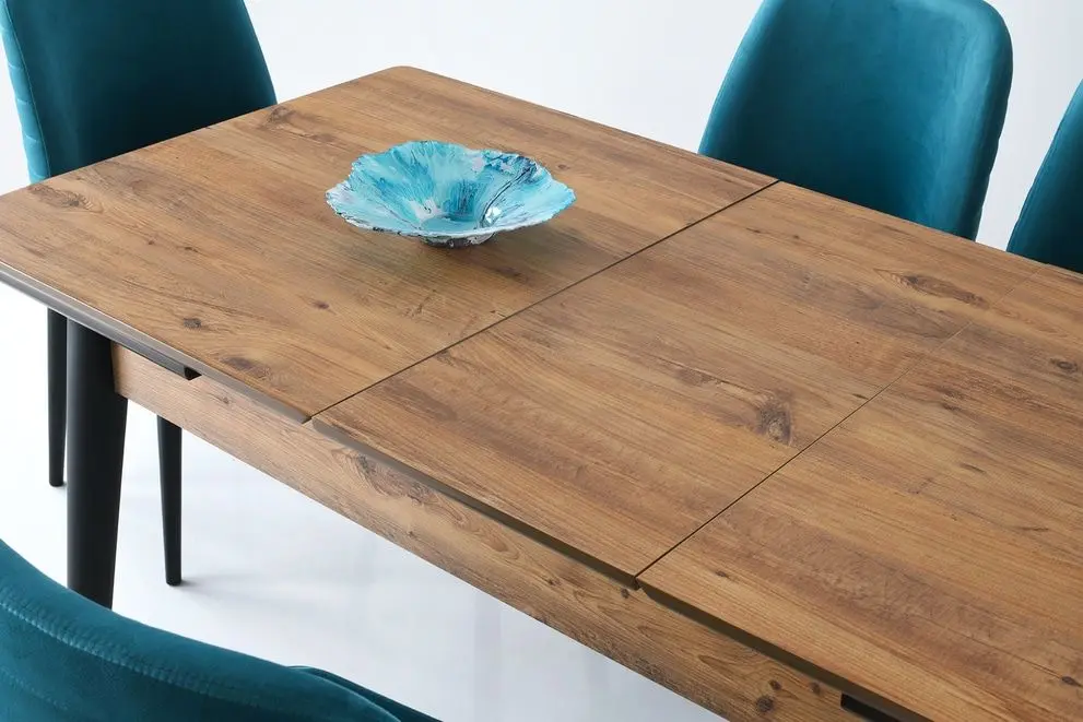 Стол раскладной Fabrik Home Necoline Sigma SG-991 (Атлантическая Сосна/Чёрный) - 4