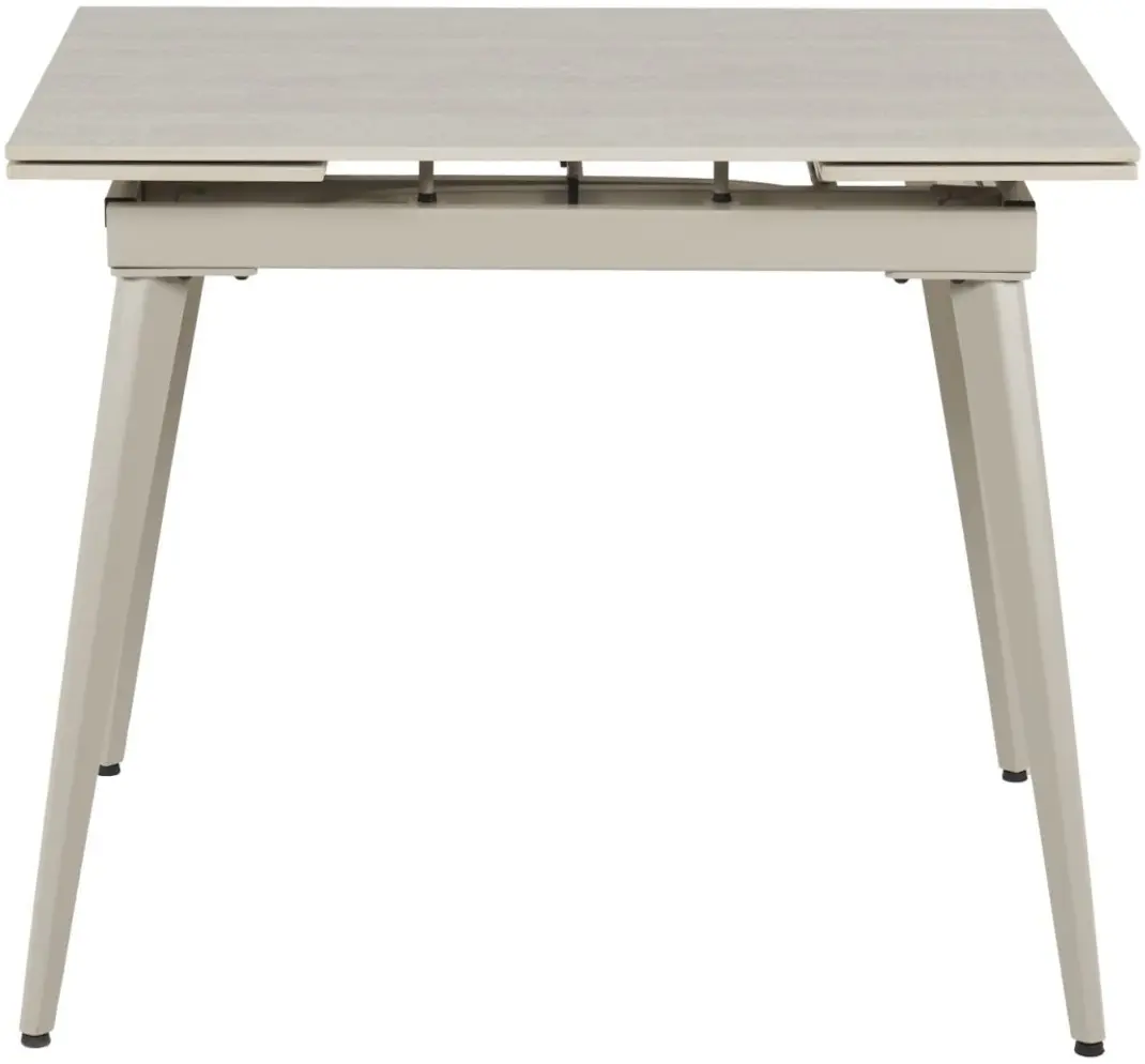Стол раскладной Fabrik Home Reef 90/140x70 (Травертин Светлый/Кремовый) - 2