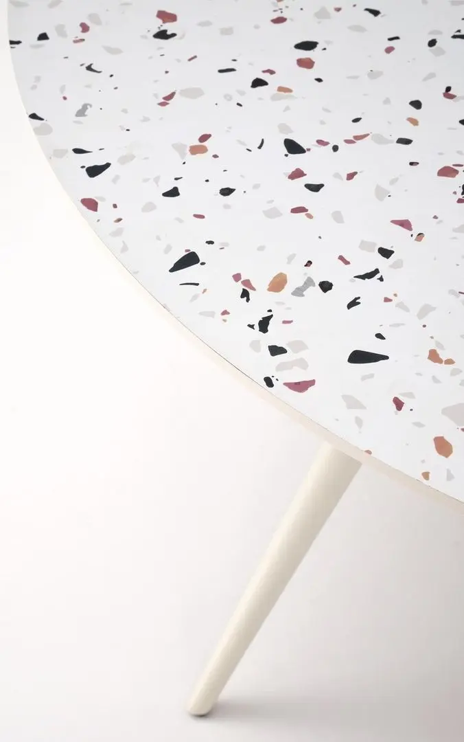 Masa Halmar Aramis 76x120 (White/Black)