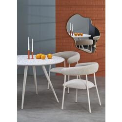 Masa Halmar Aramis 76x120 (White/Black) Thumb