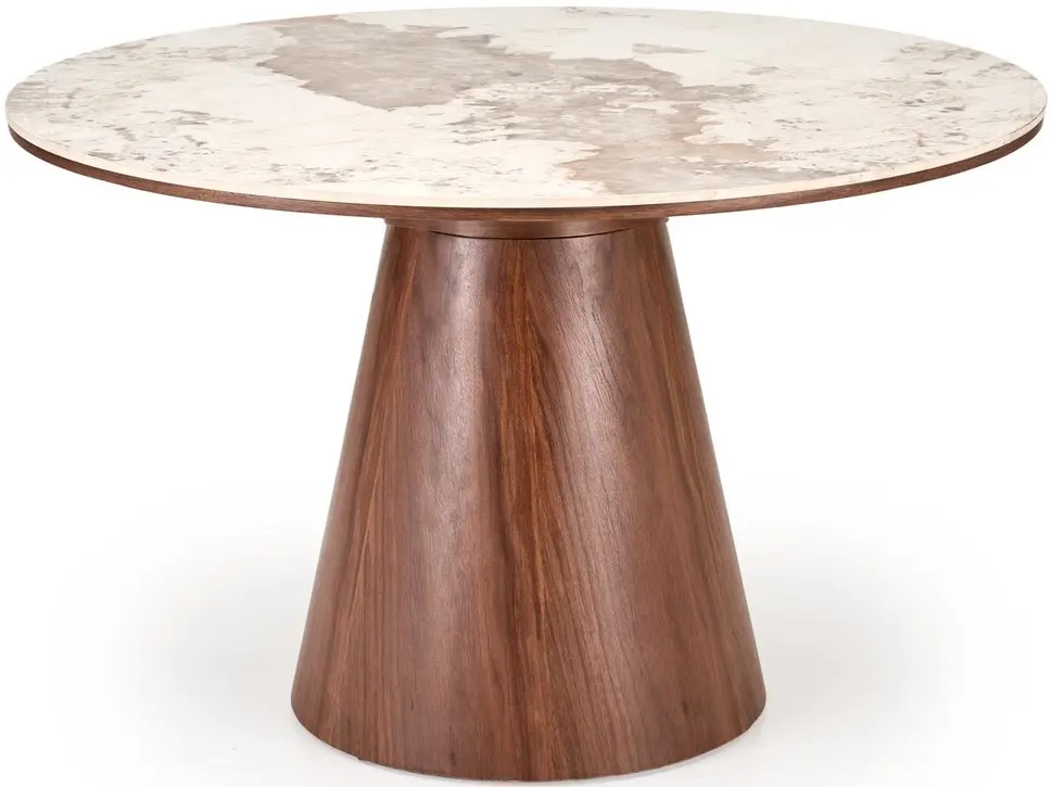 Стол Halmar Arani (Beige Marble/Walnut) - 2