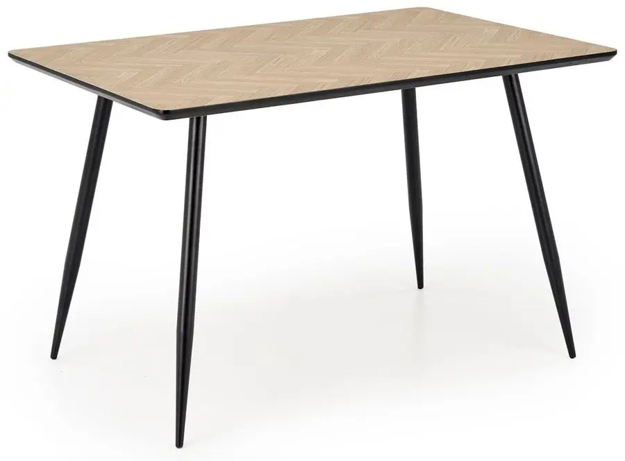 Masa Halmar Berto (Natural Oak/Black)