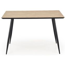 Masa Halmar Berto (Natural Oak/Black) Thumb