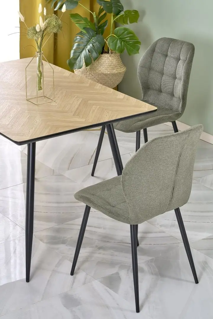 Masa Halmar Berto (Natural Oak/Black)