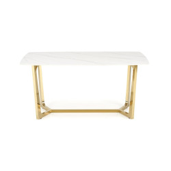 Masa Halmar Clemente (White Marble/Gold) Thumb