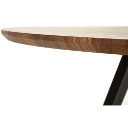 Стол Halmar Danilo (Walnut/Black) Thumb