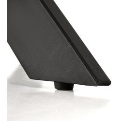 Masa Halmar Edgar 2 76x100 (White Marble/Black) Thumb