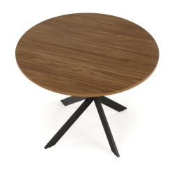 Masa Halmar Edgar (Walnut/Black) Thumb