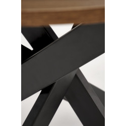 Masa Halmar Edgar (Walnut/Black) Thumb