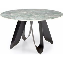 Masa Halmar Giovani (Green Marble/Black) Thumb