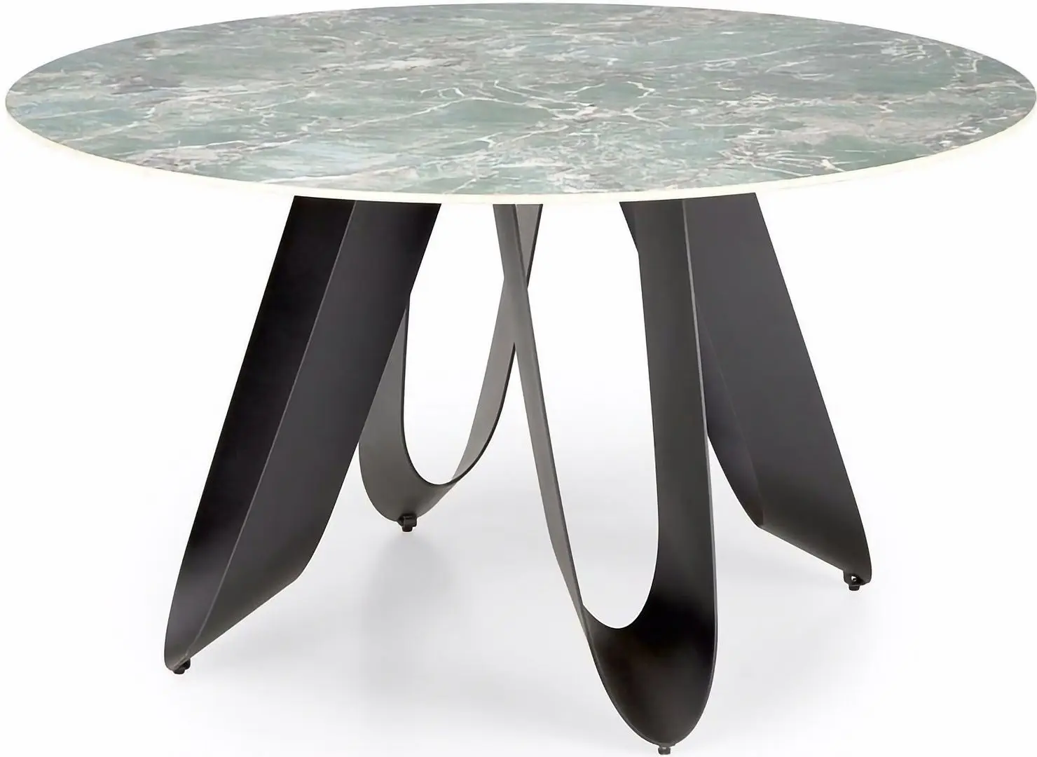 Masa Halmar Giovani (Green Marble/Black) - 5
