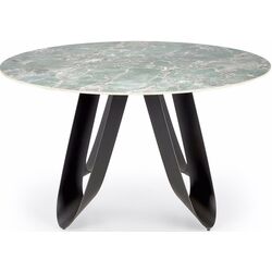Masa Halmar Giovani (Green Marble/Black) Thumb