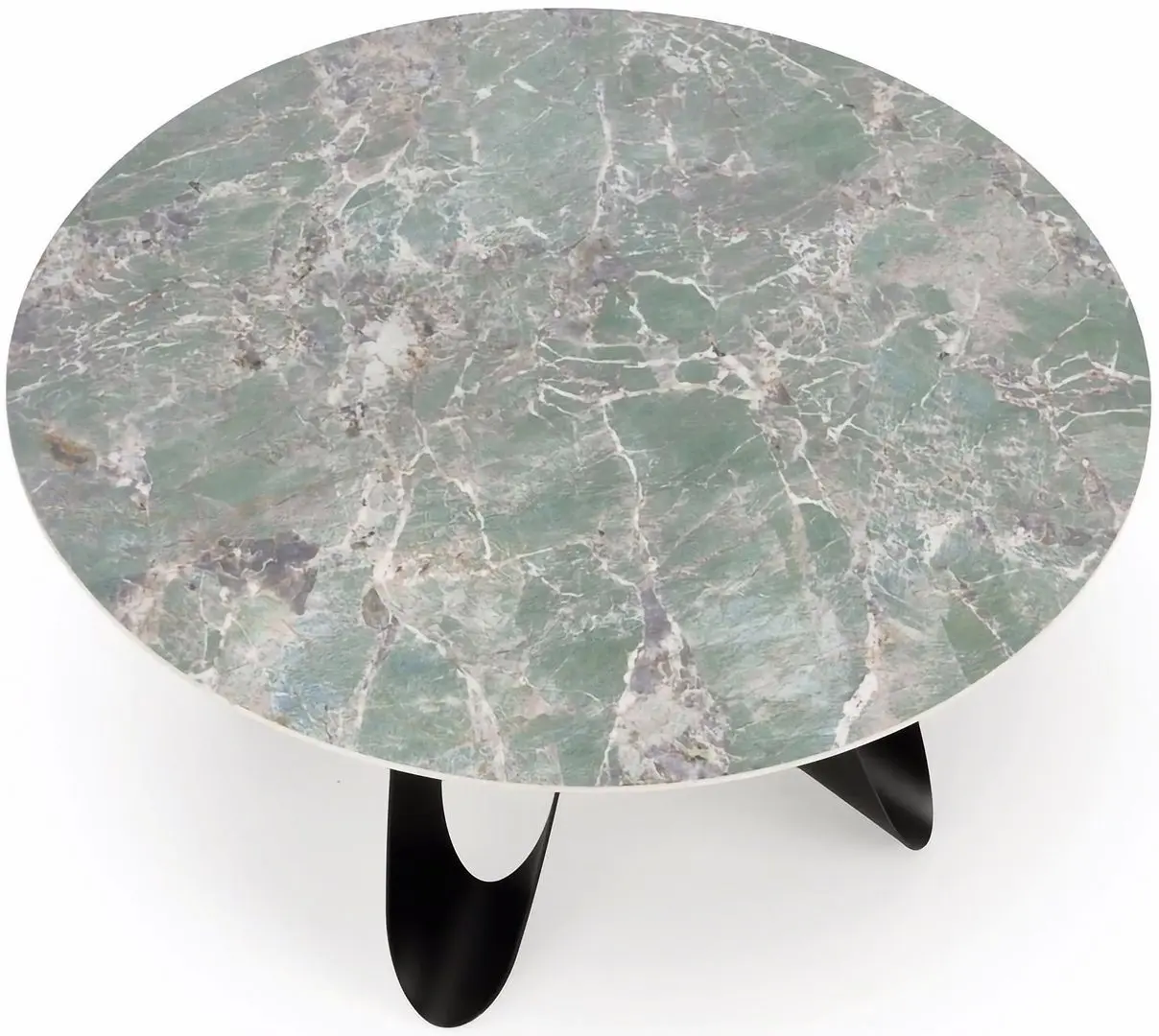 Masa Halmar Giovani (Green Marble/Black) - 7