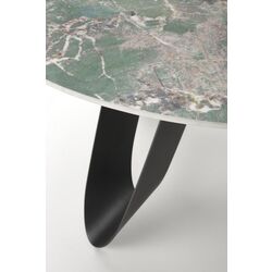 Masa Halmar Giovani (Green Marble/Black) Thumb