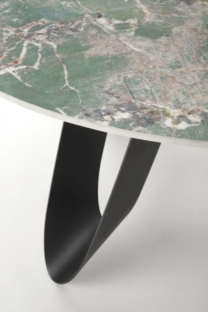 Masa Halmar Giovani (Green Marble/Black) - 8