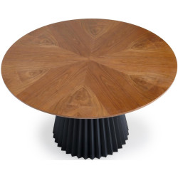 Стол Halmar Hevelius (Walnut/Black) Thumb