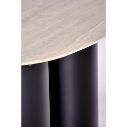 Стол Halmar Julius (Light Travertine/Black) Thumb