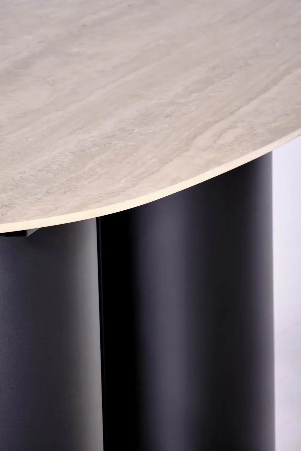 Стол Halmar Julius (Light Travertine/Black) - 4