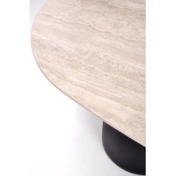 Стол Halmar Julius (Light Travertine/Black) Thumb