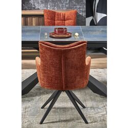 Masa Halmar Luciano 76x180/230 (Blue Marble/Black) Thumb