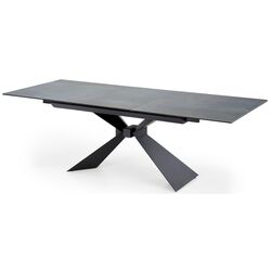 Masa Halmar Luciano 76x180/230 (Blue Marble/Black) Thumb