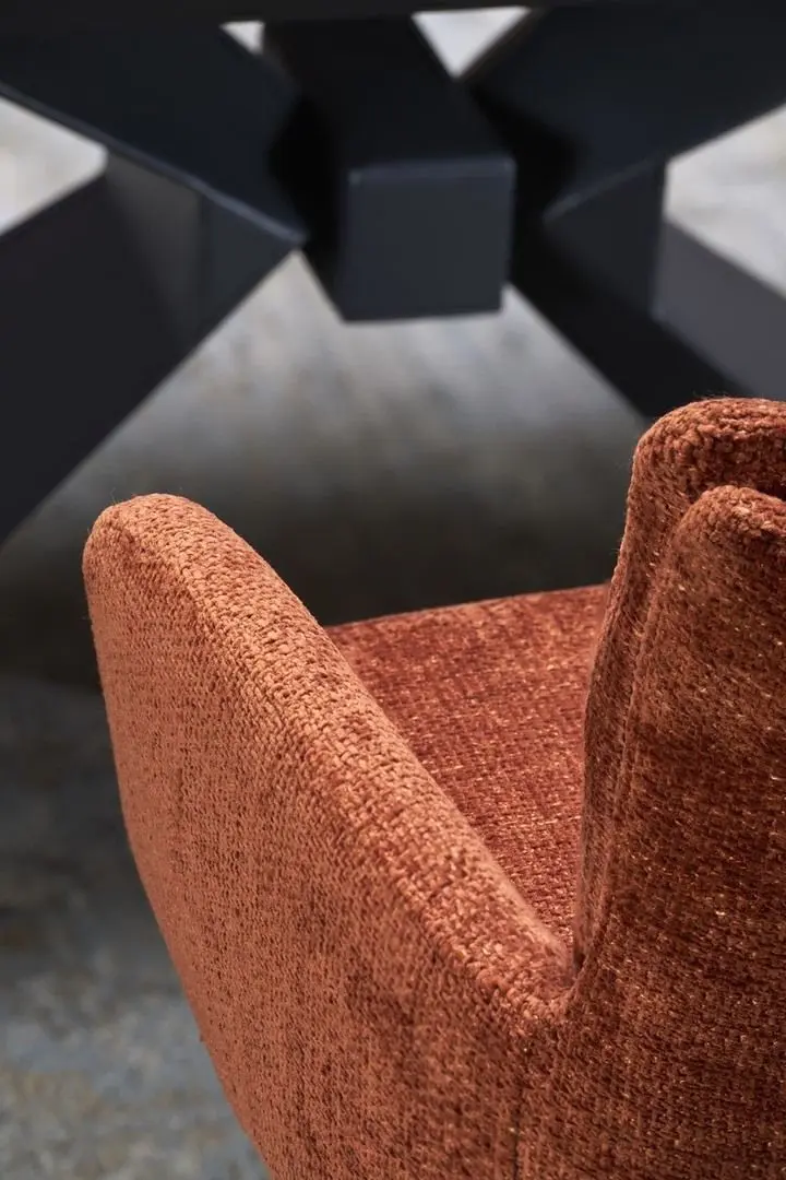 Masa Halmar Luciano 76x180/230 (Blue Marble/Black)