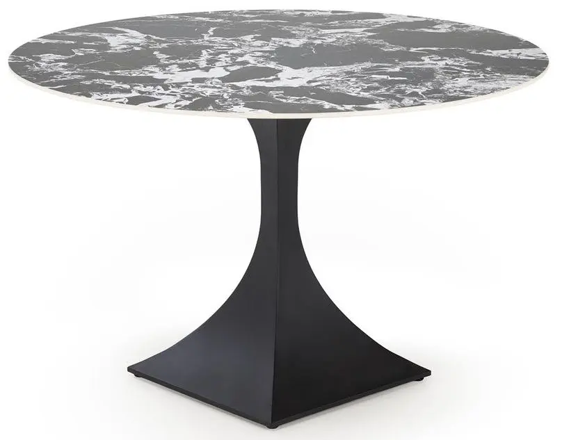 Masa Halmar Manuel 765x120 (Black Marble/Black)