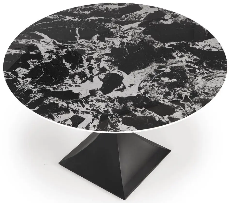 Masa Halmar Manuel 765x120 (Black Marble/Black)