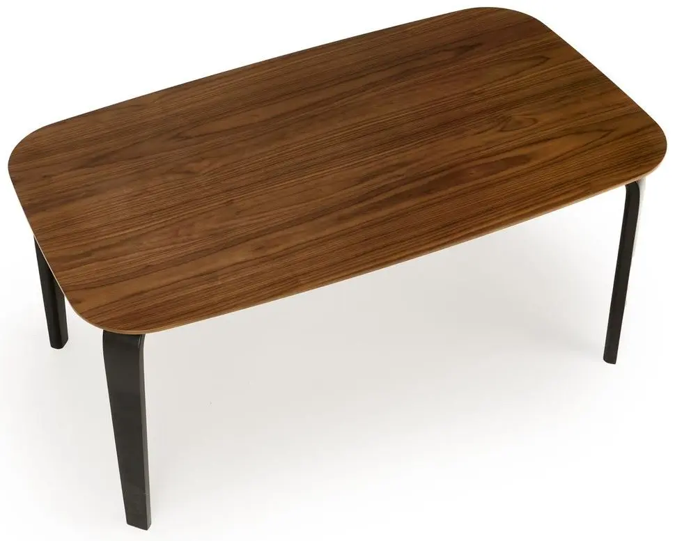 Masa Halmar Pedro 75x160 (Walnut/Black)