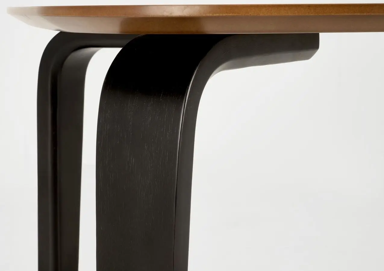 Masa Halmar Pedro 75x160 (Walnut/Black)